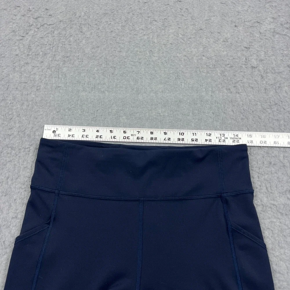 Lululemon Invigorate High-Rise Tight 25" Womens 10 Iron Blue Everlux Pant W5CQFS - Picture 4 of 12